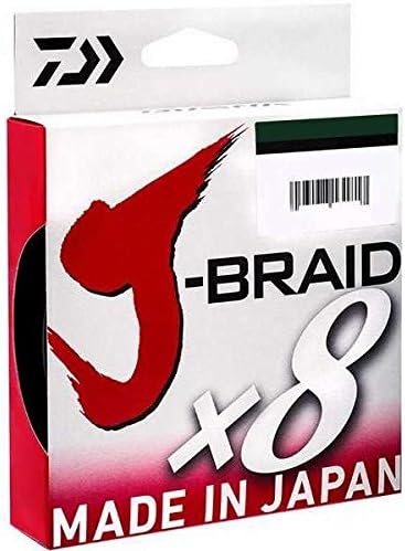 Daiwa J-Braid 300M 8-Strand Woven Round Braid Line