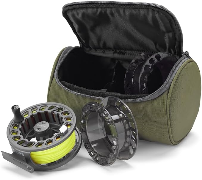 Orvis Clearwater Reel & Spools 3-Pack: Lightweight Fly Fishing Reels with Extra Spools, Durable Construction, Smooth Drag System