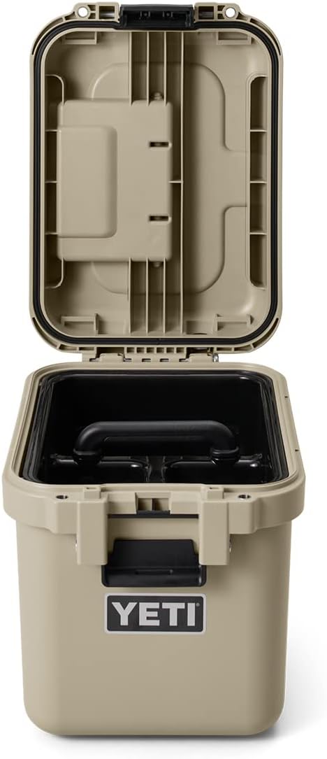 YETI LoadOut GoBox Collection, Divided Waterproof Cargo Case, Dry Box, Camera Case, Fishing Tackle Box