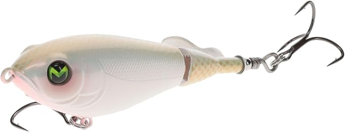 Lew's Mach Baits Patroller Propeller Bait Fishing Lure, Topwater Propeller Bait, Rotating Tail Section, Sound Chamber