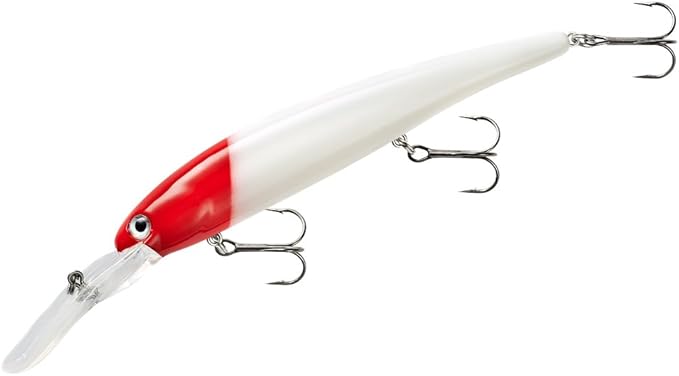 Bandit Lures 4 3/4-Inch Slender Minnow Jerkbait Trolls Up to 27 Feet Deep, Universal Color Patterns, 1 Piece