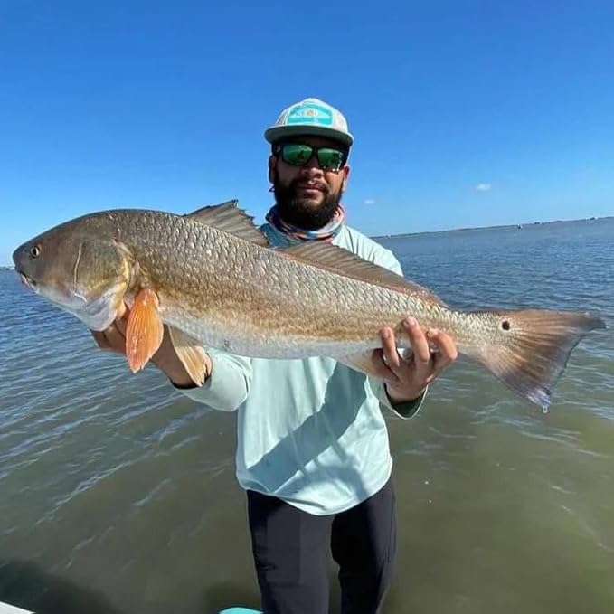 A.M. Fishing Curly Tail Jerkshad 4 Inch Soft Baits Garlic Infused,– 8 Pack – Saltwater & Freshwater Fishing Lures for Bass, Redfish, Snook, and Trout