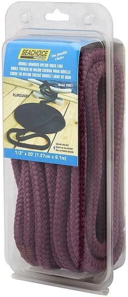 Seachoice Double-Braid Nylon Dock Line