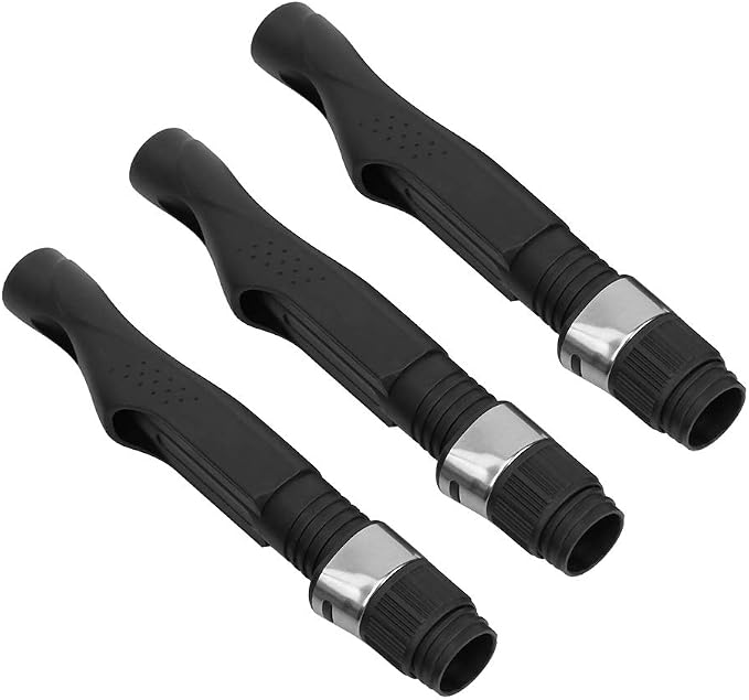 Fishing Rod Reel Seat Impact Resistant Lightweight 3PCS for Versatile Reel Fishing Black Size 16# 18#