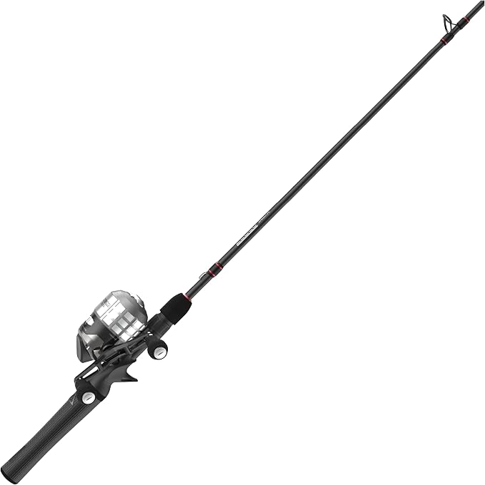 Zebco Delta Spincast Reel and Fishing Rod Combo, Instant Anti-Reverse Clutch, Changeable Right- or Left-Hand Retrieve, Pre-Spooled with Zebco Fishing Line