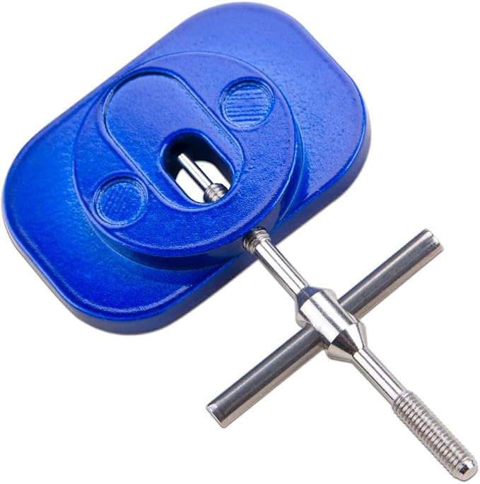 1Pcs Spool Bearing Pin Remover Aluminum Alloy Fishing Reel Bearing Removal Tool Portable Fishing Spool Pin Remover Essential Fisherman's Gear