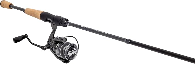 Lew's Speed Spin Spinning Reel and Fishing Rod Combo, HM30 Graphite Rod, 9+1 Bearings, Speed Gears