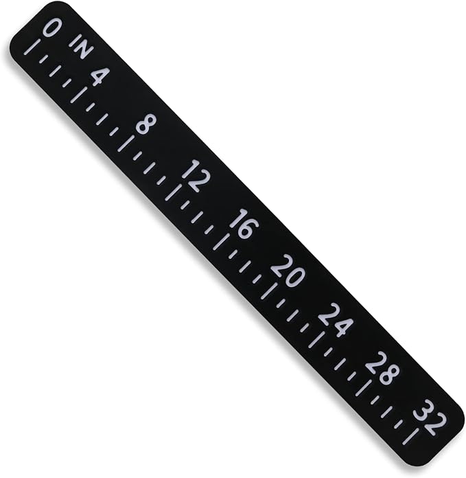 KXKZREN Foam Fish Ruler with Strong Self Adhesive Backing 32" 40" Waterproof Fishing Measuring Tool for Fishing Boats, Bass Boat, Kayak