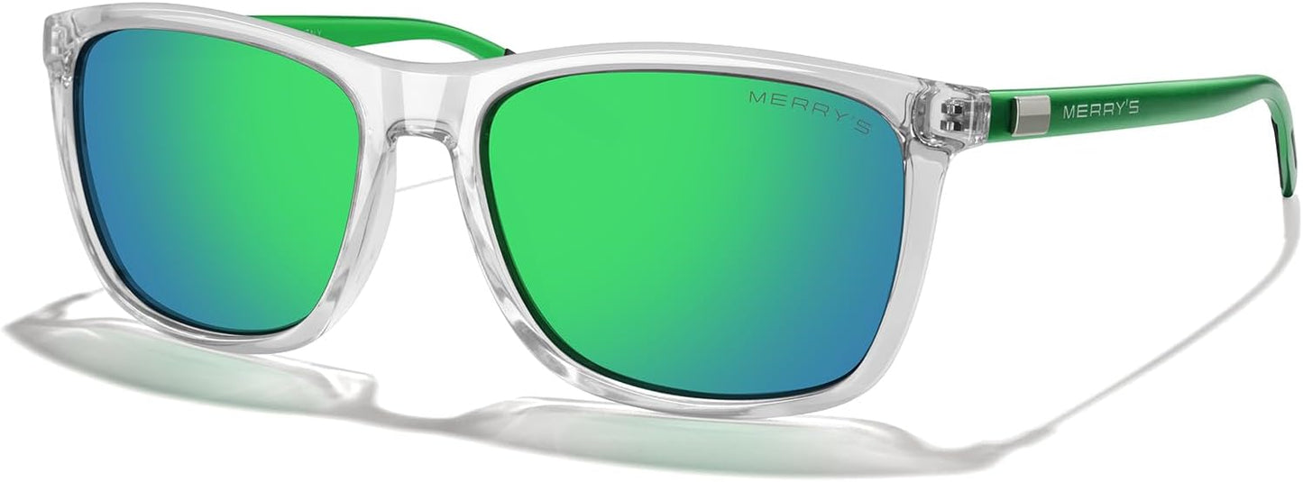 MERRY'S Unisex Polarized Aluminum Sunglasses Vintage Sun Glasses For Men/Women S8286