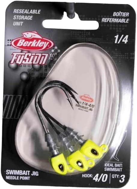 Berkley Fusion19 Swimbait Fishing Jigheads