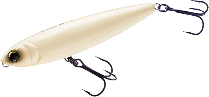 Yo-Zuri R1100-BN 3DB Pencil Topwater Floating Lure, Bone, 100mm 4"