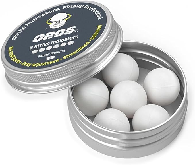 Oros Strike Indicators for Fly Fishing, Reusable Foam Nymph Indicators, High Visibility Trout Fishing Float, Assorted Sizes