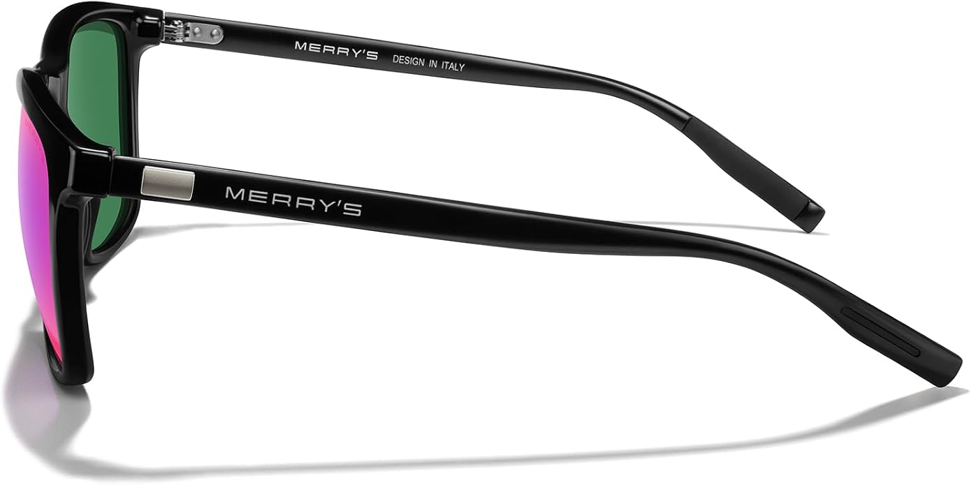 MERRY'S Unisex Polarized Aluminum Sunglasses Vintage Sun Glasses For Men/Women S8286