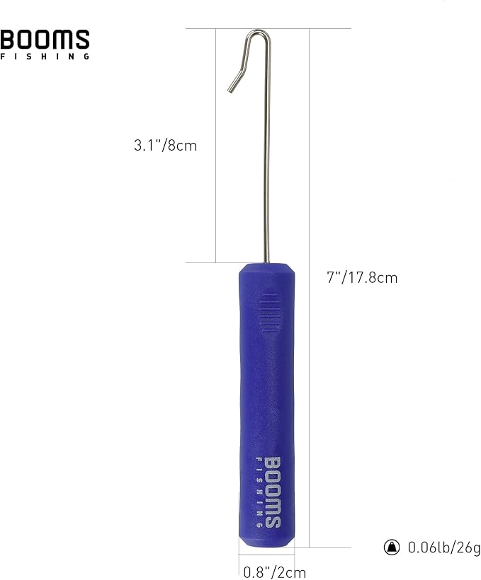 Booms Fishing R05 Fish Hook Remover, Dehooker for Saltwater and Freshwater, 7 inch Fish Hook Quick Removal Device, Portable Fish Accessories and Tools, 2pcs
