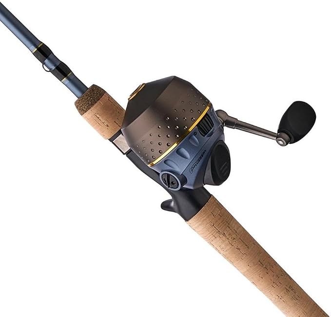 Pflueger PRESSC-606L2CBO President Spincast Combo Fishing Reel Rod