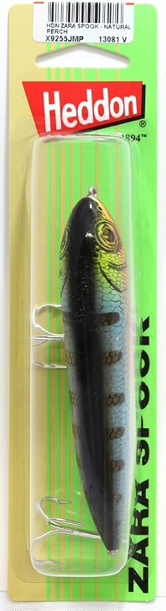 Heddon Zara Spook Topwater Fishing Lure - Legendary Walk-The-Dog Lure