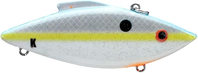 Bill Lewis Knock-N-Trap Lipless Crankbait Fishing Lure for Bass, 1/2 oz Hard Bait with Loud Rattle Action