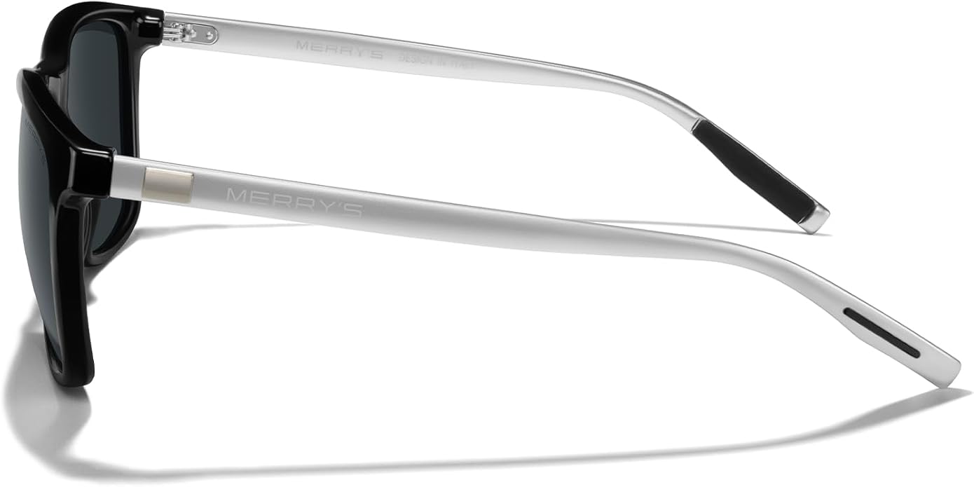 MERRY'S Unisex Polarized Aluminum Sunglasses Vintage Sun Glasses For Men/Women S8286