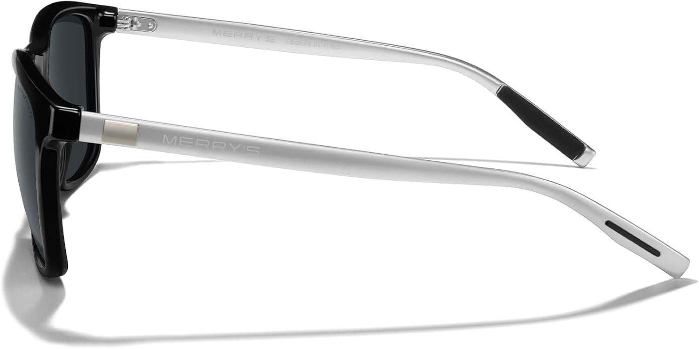 MERRY'S Unisex Polarized Aluminum Sunglasses Vintage Sun Glasses For Men/Women S8286