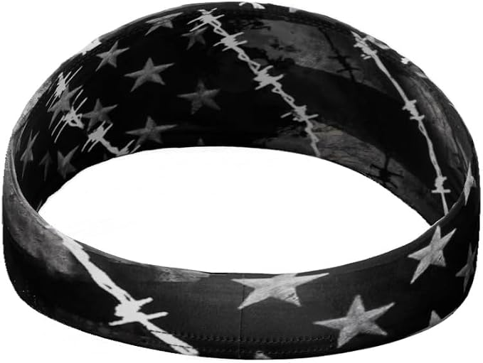 40+ Designs! Unisex Headband/Sweatband. Best for Sports, Fitness, Working Out, Yoga. Tapered Design