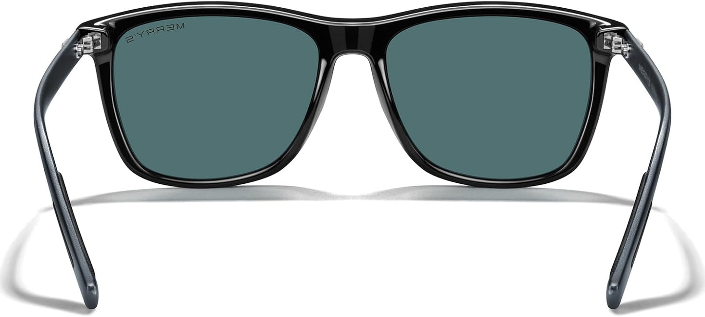 MERRY'S Unisex Polarized Aluminum Sunglasses Vintage Sun Glasses For Men/Women S8286