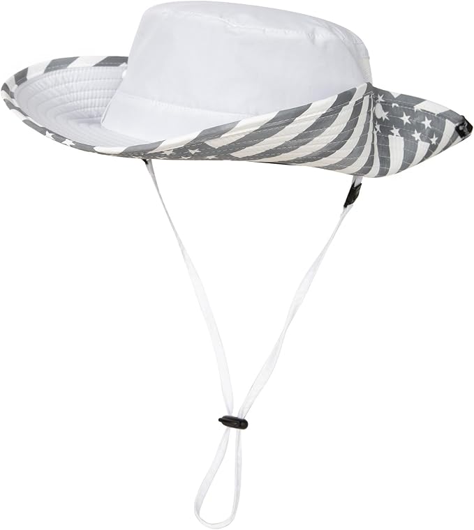 TOP-EX UVCoolix™ Bucket Hat for Men, Cooling Sun Hat Women, UPF 50 Wide Brim Boonie Hats Underbrim Prints, Breathable, M-XXL