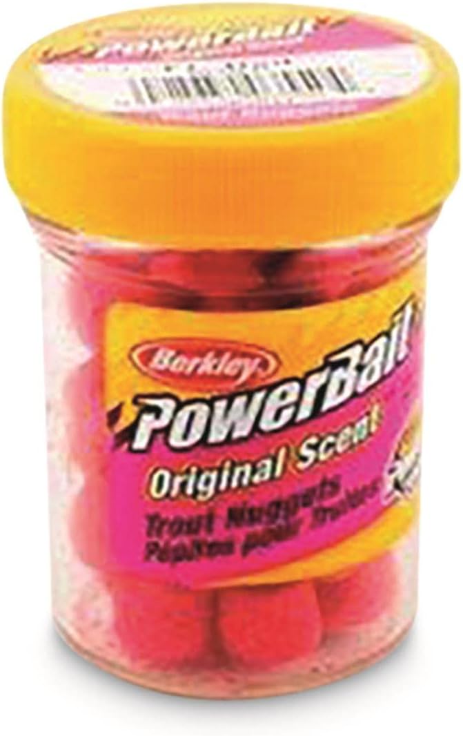 Berkley PowerBait Power Nuggets Fishing Dough Bait, Assorted Colors, Scent Dispersion Technology, Irresistible Scent and Flavor, Moldable and Easy to Use
