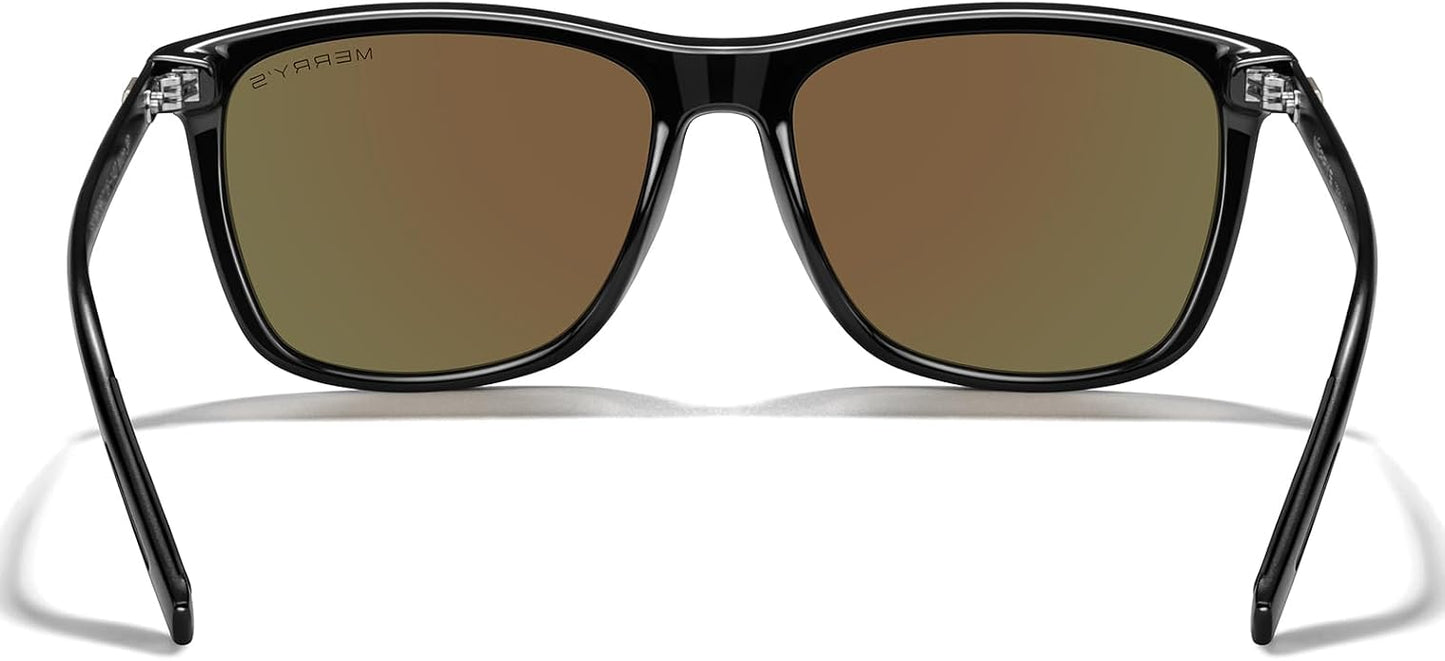 MERRY'S Unisex Polarized Aluminum Sunglasses Vintage Sun Glasses For Men/Women S8286