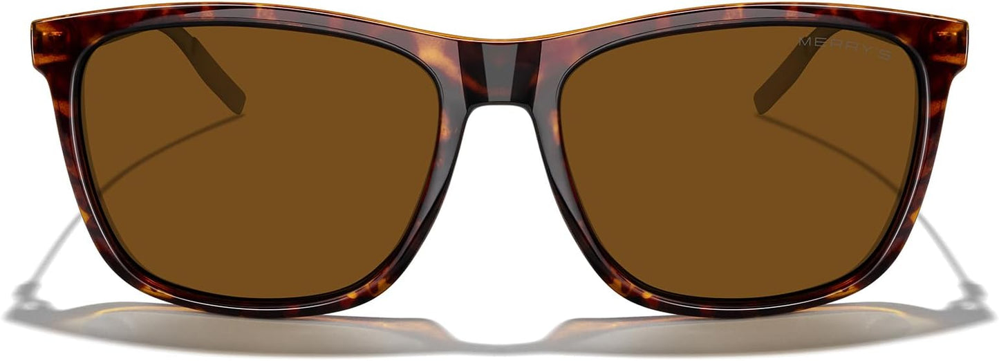 MERRY'S Unisex Polarized Aluminum Sunglasses Vintage Sun Glasses For Men/Women S8286