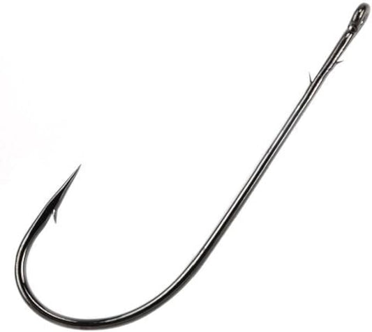 Gamakatsu Gamakatsu High Carbon Steel Worm Hook with Barbed Shank Finish