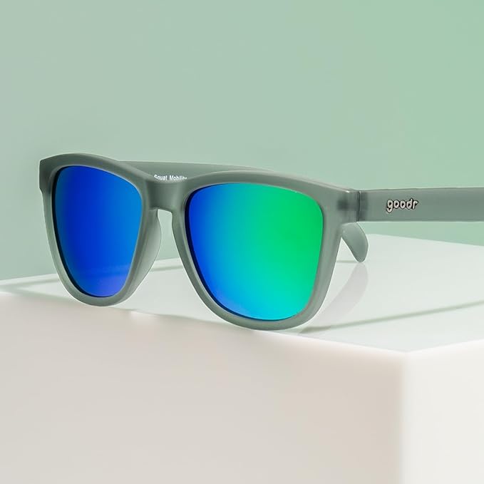 goodr Polarized Sunglasses, Medium Sized (OG), UV400 Protection, No Slip, No Bounce