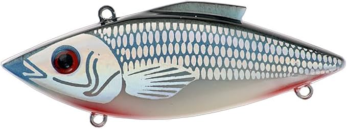 Bill Lewis Lures Lifelike Rat-L-Trap Magnum Trap 3/4 OZ Lipless Crankbait Fishing Wobble Freshwater Lure for Black Bass