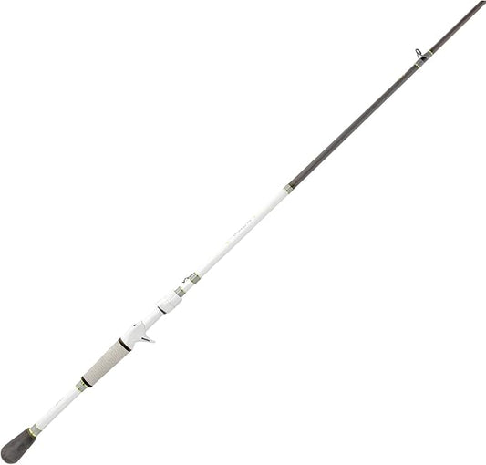 Lew’s MACH 1 Casting Fishing Rod, 7-Foot 4-Inch, 1-Piece IM7 Graphite Rod with Heavy Power and Fast Action, Winn Dri-Tac Split-Grip