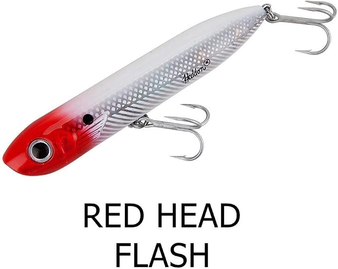 Heddon Chug'N Spook Popper Topwater Fishing Lure for Saltwater and Freshwater