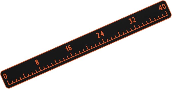 HZshark Premium EVA Foam Fish Ruler，Fish Measuring Board with Self-Adhesive Backing,Fishing Tape Measure for Boats Sailboats Yachts Kayaks