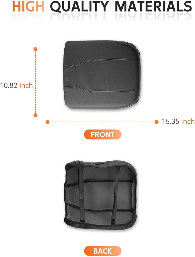 CDEFG for 2025 2026 Chevrolet Suburban Center Console Cover Armrest Box Cover for Suburban (LS, LT, RST, Z71, Premier, High Country) Accessories Console Arm Rest Protector