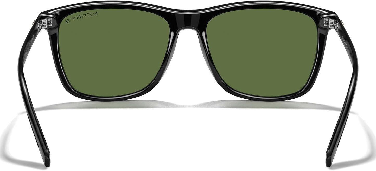 MERRY'S Unisex Polarized Aluminum Sunglasses Vintage Sun Glasses For Men/Women S8286