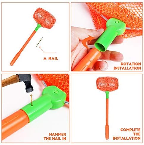 Fishing Net, TSYAN Bug Net Catching Crab Insect Nets Beach Toys Floating Bait Butterflies Colorful Nets for Kids Outdoor Playing 16 inches