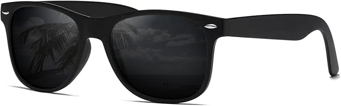 DEMIKOS Sunglasses Men Polarized Sunglasses for Mens Womens Retro Mirror Lens for Driving Fishing UV Protection