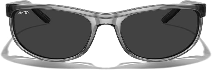 MERRY'S Wrap Around Sport Polarized Sunglasses for Men Women Driving Fishing Cycling Running UV400 Protection S3027