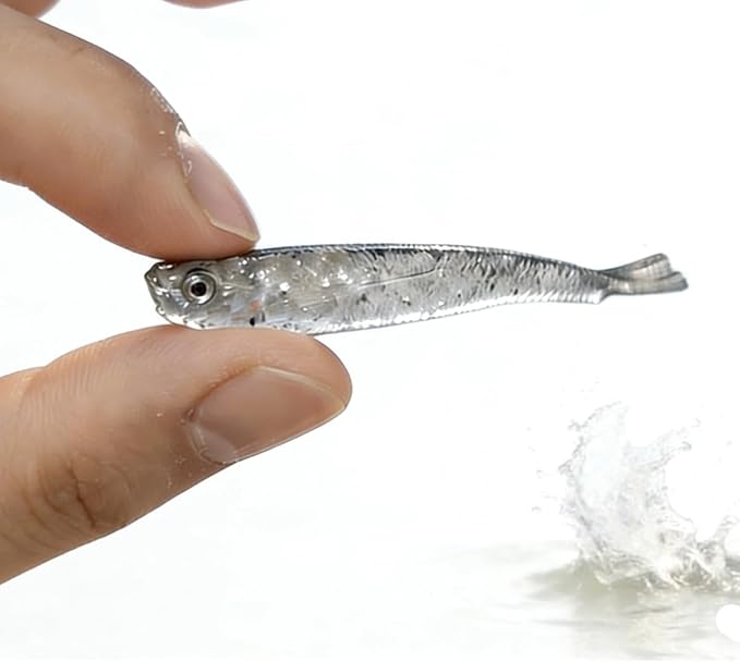 20PCS-Soft Plastic baits bass Lures Fishing, Soft Plastic Walleye Fishing Lures, Paddle Tail Swimbaits for Bass Fishing, Fishing Bait for Freshwater Saltwater Gifts (2.4IN/1.3g)
