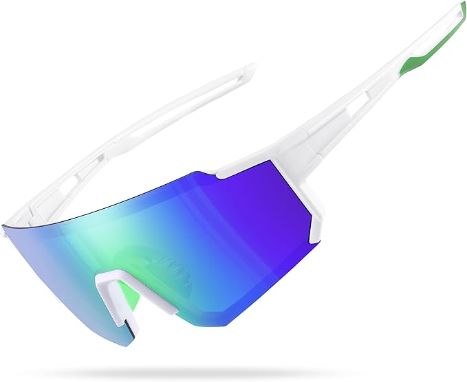 Polarized Sports Sunglasses for Men and Women,Fishing Cycling Mountain Bike Baseball Sunglasses with UV Protection
