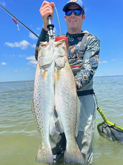 A.M. Fishing Curly Tail Jerkshad 4 Inch Soft Baits Garlic Infused,– 8 Pack – Saltwater & Freshwater Fishing Lures for Bass, Redfish, Snook, and Trout
