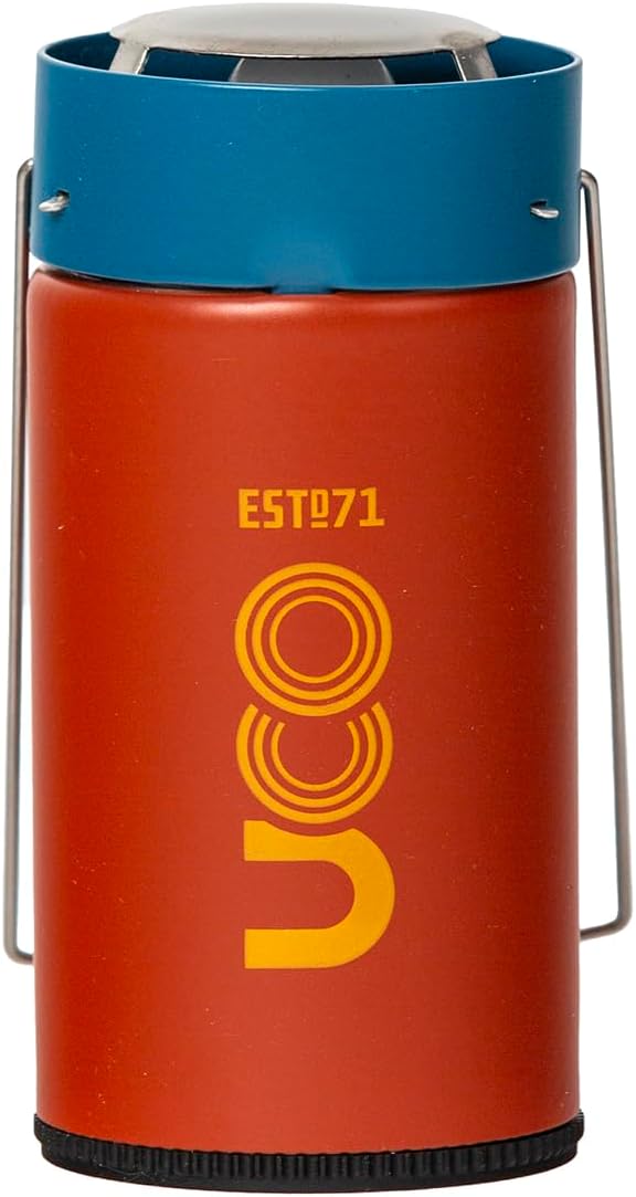 UCO Original Candle Lantern with 1 Long-Burning Emergency Candle, Original Collapsible Candle Lantern for Camping & Emergency Preparedness