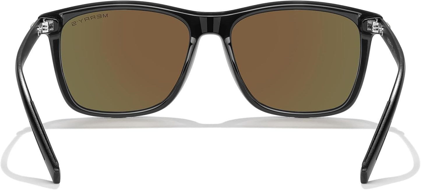 MERRY'S Unisex Polarized Aluminum Sunglasses Vintage Sun Glasses For Men/Women S8286