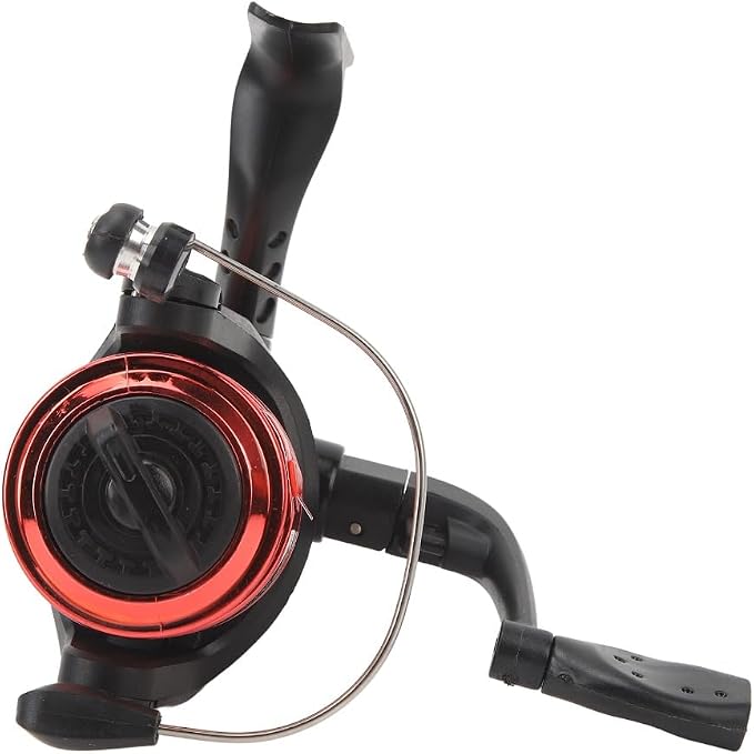 200-size with Pre-Spooled Line, Left Right Interchangeable Handle, 5.2:1 Gear Ratio Closed Face Fishing Reel for Freshwater, Lake and Outdoor Fishing