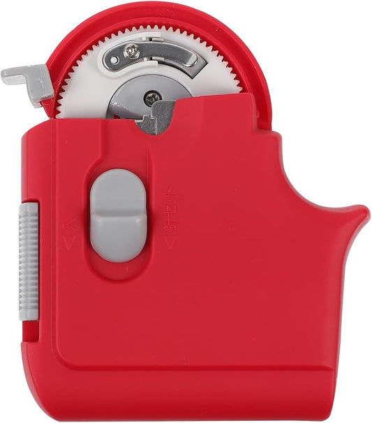 Electric Fishing Hook Tier Automatic Knot Tying Tool Red Machine for Tackle Battery Operated 3.34X2.75X0.59In
