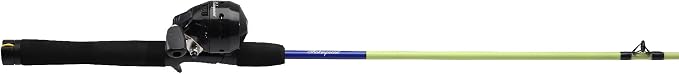 Shakespeare Catch More Fish Spincast Reel and Fishing Rod Combo with Kit