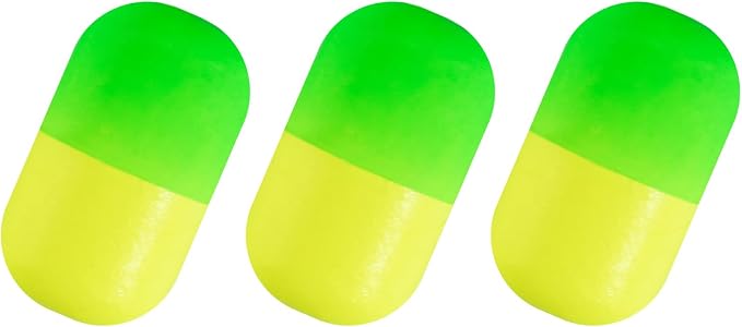 Dr.Fish 30 Pack Fishing Rig Floats Pompano Floats Walleye Rig Lure Making Accessories Surf Fishing Foam Snell Bobbers