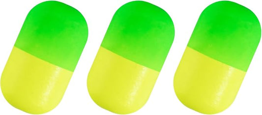 Dr.Fish 30 Pack Fishing Rig Floats Pompano Floats Walleye Rig Lure Making Accessories Surf Fishing Foam Snell Bobbers